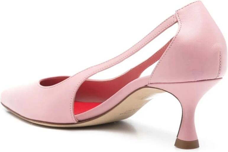 Roberto Festa Roze Coralie Leren Pumps met Hak Pink Dames