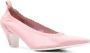 Roberto Festa Roze Leren Iris Pumps 50mm Hak Pink Dames - Thumbnail 2