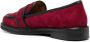 Roberto Festa Suede Loafers Red Dames - Thumbnail 3