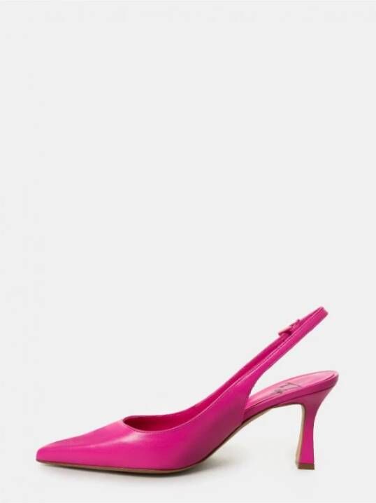 Roberto Festa Verhoog je stijl met Barbie leren slingback hakken Pink Dames