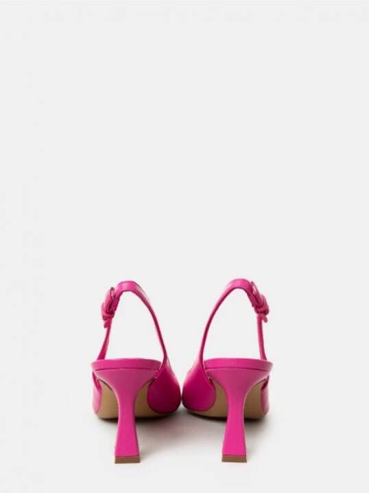 Roberto Festa Verhoog je stijl met Barbie leren slingback hakken Pink Dames