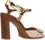 Roberto Festa Verhoog je stijl met hoge hakken sandalen Beige Dames - Thumbnail 3