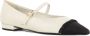 Roberto Festa Witte Ballerina Schoenen met Zwarte Detail White Dames - Thumbnail 2