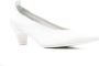 Roberto Festa Witte Leren Iris Pumps 50mm Hak White Dames - Thumbnail 2