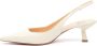 Roberto Festa Witte Leren Slingback Arabel White Dames - Thumbnail 3