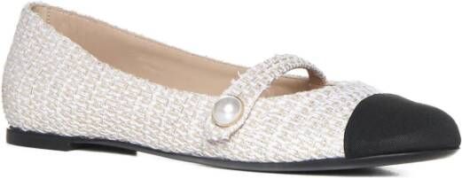 Roberto Festa Witte Platte Schoenen Elegante Stijl White Dames