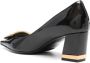 Roberto Festa Zwarte Bricis pumps met blokhak Black Dames - Thumbnail 3