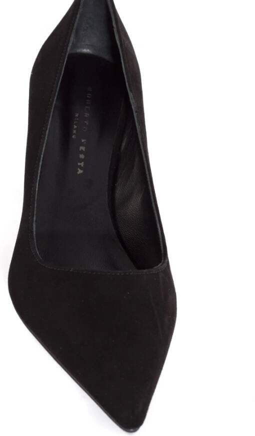 Roberto Festa Zwarte Kate puntige pumps Black Dames