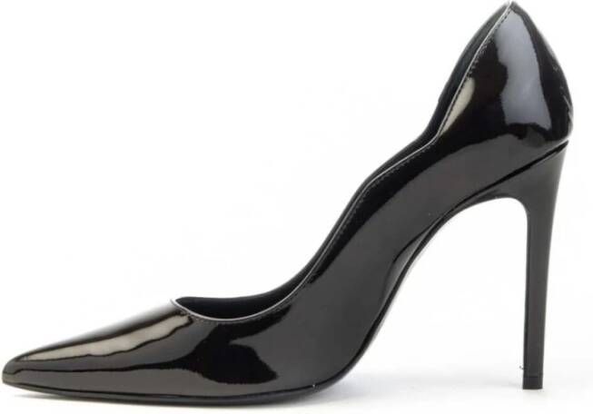 Roberto Festa Zwarte lakleren hoge hakken pumps Black Dames