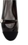 Roberto Festa Zwarte Leren Ballerina Schoenen Black Dames - Thumbnail 4