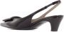 Roberto Festa Zwarte leren slingback hakken met detail Black Dames - Thumbnail 3