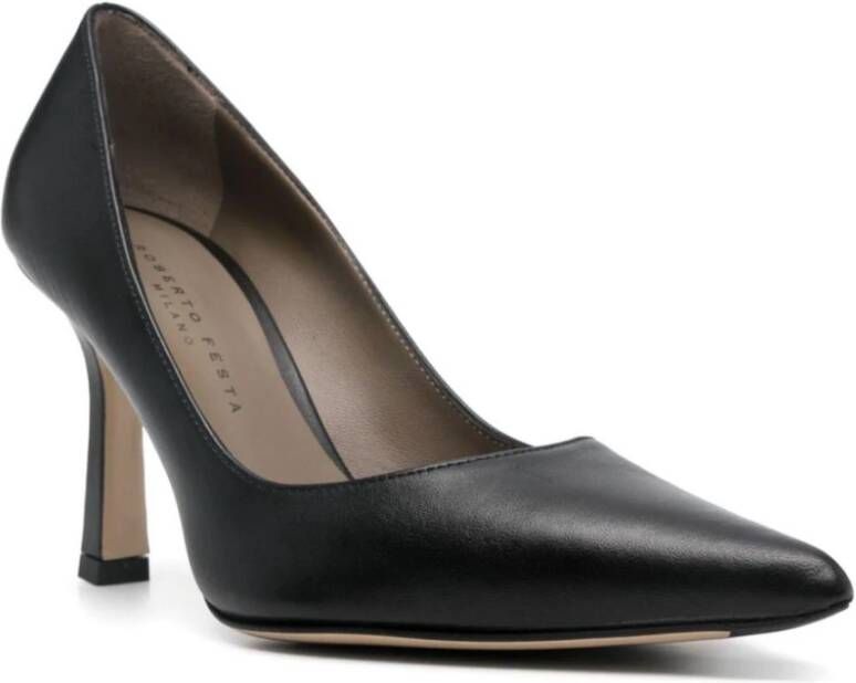 Roberto Festa Zwarte Lory Pumps met hoge hak Black Dames