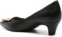 Roberto Festa Zwarte Moon Pumps met Gouden Logo Black Dames - Thumbnail 3