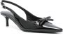 Roberto Festa Zwarte Patent Slingback Kitten Hak Pumps Black Dames - Thumbnail 2