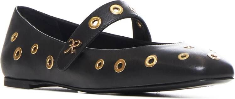 Roberto Festa Zwarte platte schoenen Giove 10 Black Dames