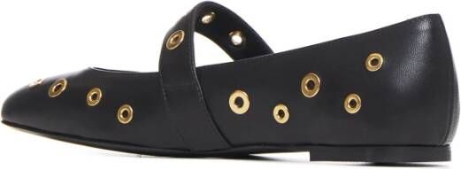 Roberto Festa Zwarte platte schoenen Giove 10 Black Dames