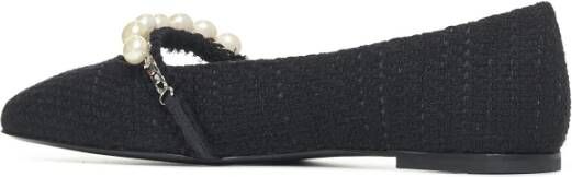 Roberto Festa Zwarte platte schoenen Giove10 Black Dames