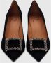 Roberto Festa Zwarte Suède Lilly Pumps Black Dames - Thumbnail 2