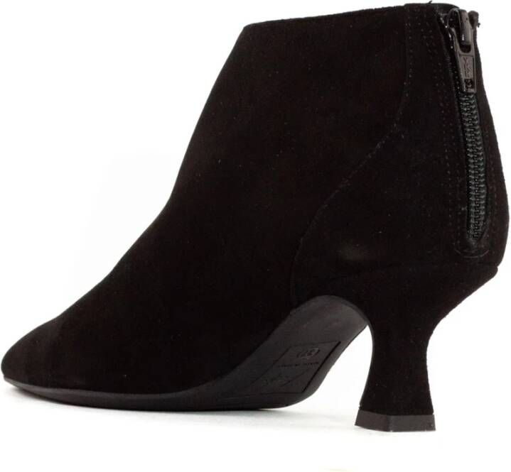 Roberto Festa Zwarte Suede Zac Enkellaarzen Black Dames