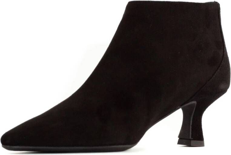 Roberto Festa Zwarte Suede Zac Enkellaarzen Black Dames