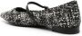 Roberto Festa Zwarte Tweed Ballet Flats Gesp-Strap Black Dames - Thumbnail 3