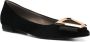 Roberto Festa Zwarte Velvet Ballet Flats met Gesp Black Dames - Thumbnail 2