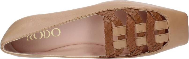 Rodo Platte schoenen Beige Dames