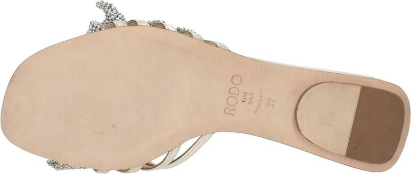 Rodo Sandalen Goud Yellow Dames