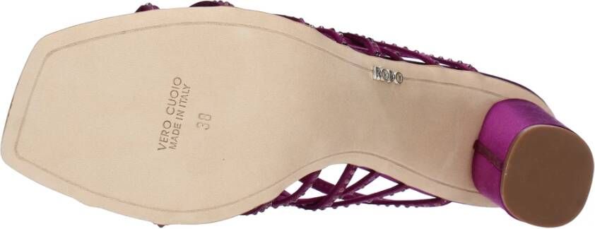 Rodo Sandalen Paars Purple Dames