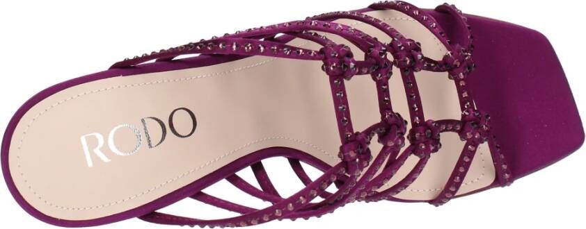 Rodo Sandalen Paars Purple Dames