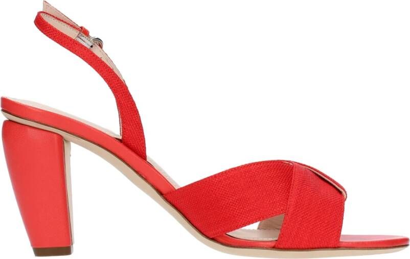 Rodo Sandalen Rood Red Dames