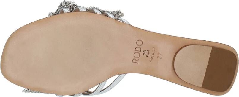 Rodo Sandalen Zilver Gray Dames