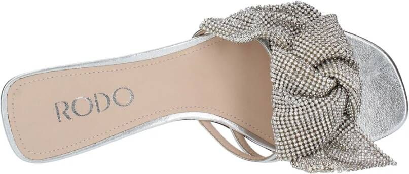 Rodo Sandalen Zilver Gray Dames