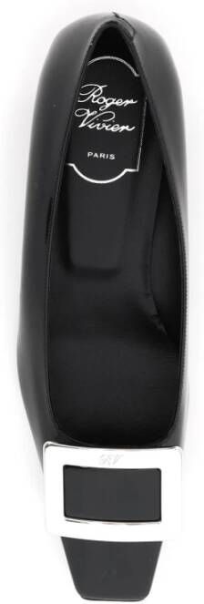 Roger Vivier Belle Vivier Pumps van Lakleer Black Dames