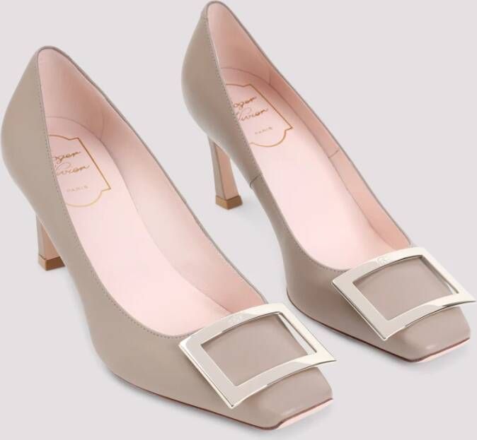 Roger Vivier Elegante Trompette Decollete Schoenen Pink Dames