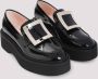 Roger Vivier Hoge Metalen Loafer in Zwart Black Dames - Thumbnail 3