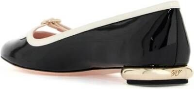 Roger Vivier Lakleren Ballerina's met Viv' Choc Gesp Black Dames