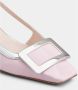 Roger Vivier Metallic Belle Vivier Slingback Hakken Pink Dames - Thumbnail 3