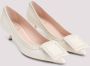 Roger Vivier Nude Leren Pumps Elegante Hakken Beige Dames - Thumbnail 3