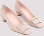 Roger Vivier Nude Leren Pumps Elegante Stijl Pink Dames - Thumbnail 3