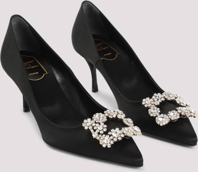 Roger Vivier Zwarte Pumps Elegant Stijl Schoenen Black Dames