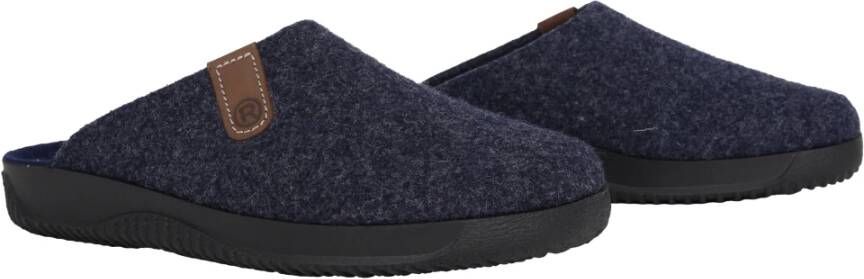 Rohde Blauwe Heren Pantoffels Stijlvolle Collectie Blue Heren