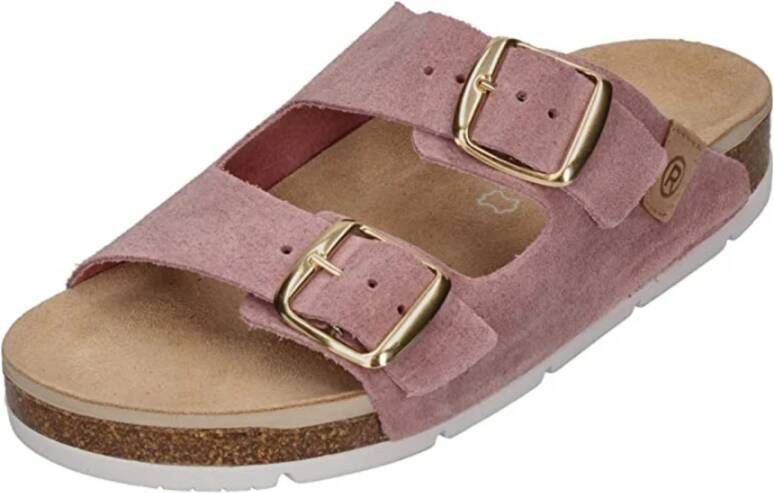 Rohde Comfortabele Slippers Pink Dames