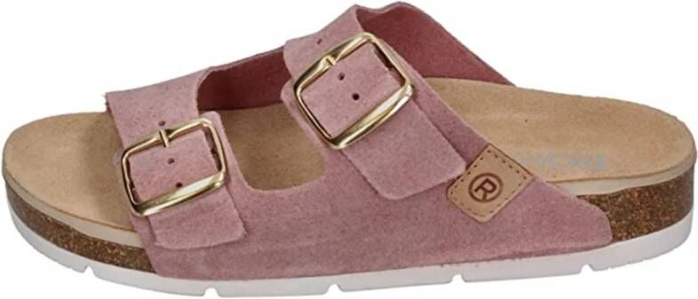 Rohde Comfortabele Slippers Pink Dames