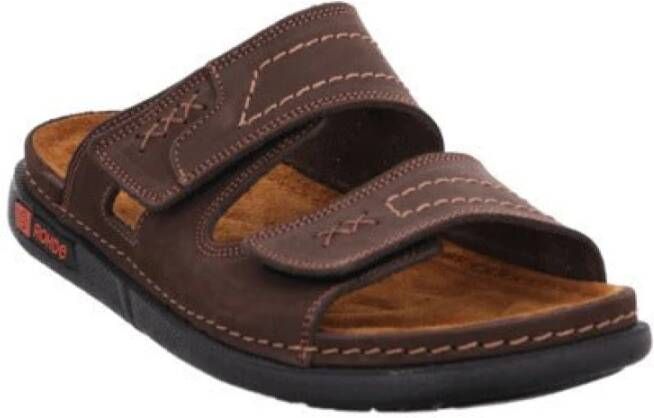 Rohde Flat Sandals Brown Heren