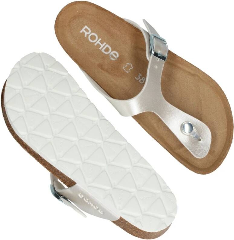 Rohde Flip Flops Grijs Dames