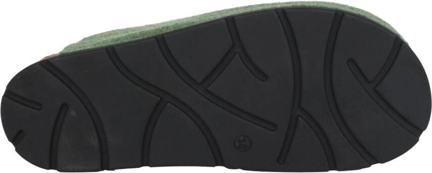 Rohde Groene huisslipper met antislipzool Green Dames