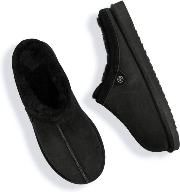 Rohde Livigno Heren Pantoffels Zwart Black Heren