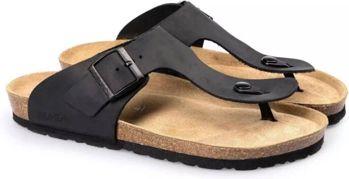 Rohde Memory Footbed Men's Sandal Zwart Black Heren