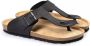 Rohde Memory Footbed Men's Sandal Zwart Black Heren - Thumbnail 3